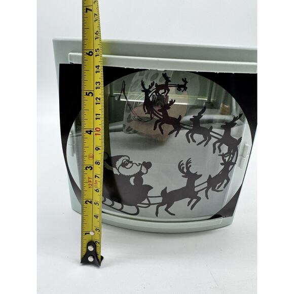 1994 Sun Hill Shadow Maker Projector w/ 9 Holiday Slides Needs Repair Vintage - Picture 3 of 10